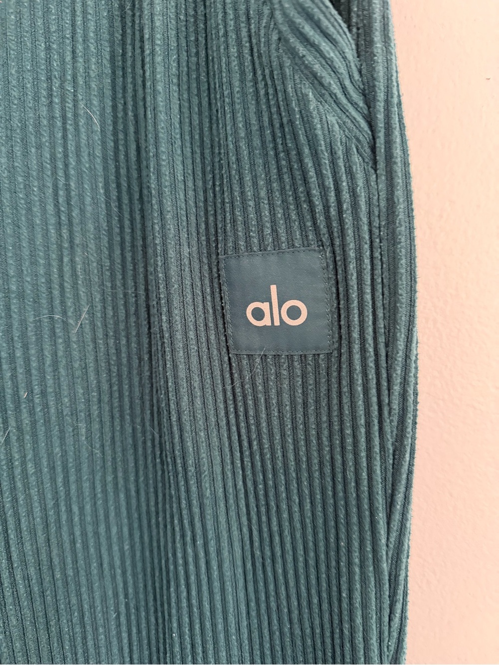 ALO Yoga Ribbed Leggings in Green